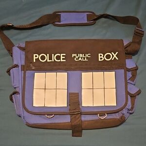 DR. WHO TARDIS Messenger Bag NEW